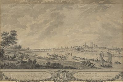 Desfriches, Port d'Orléans au XVIIIe siècle