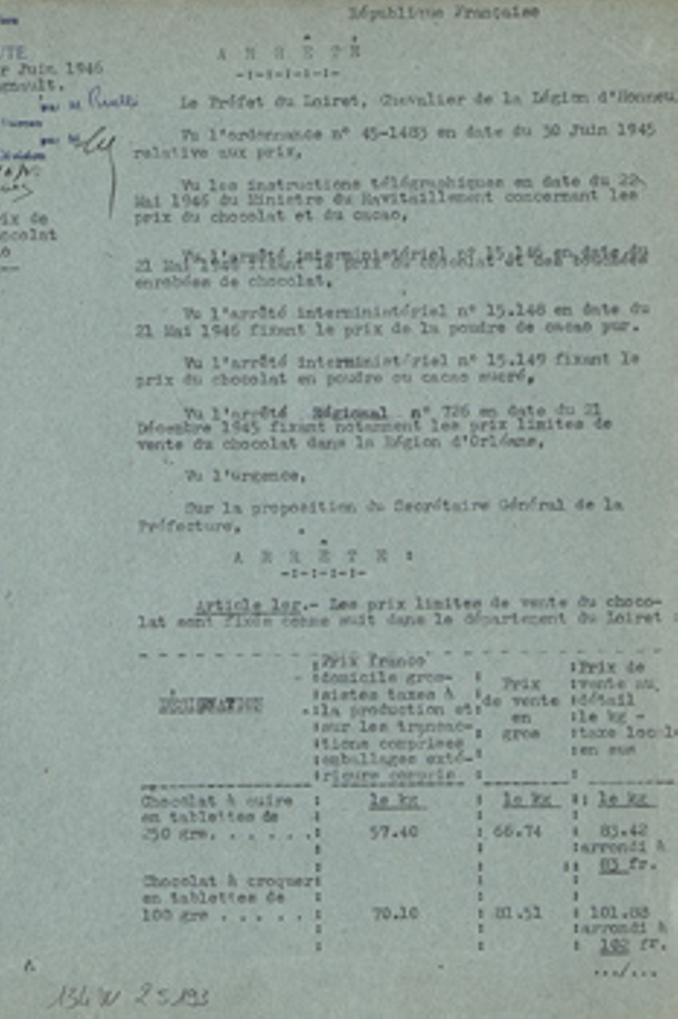 Un accès au chocolat contingenté