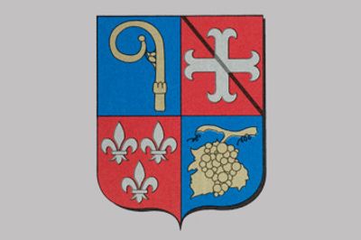 Blason de la commune de Dordives élaboré en 1987 par plusieurs dordivois (Mmes Sieffert et Margeolet, M. et Mme Bosse, MM. de Villepin, Gache, Renaudy, ...), et adopté le 13 décembre 1996.