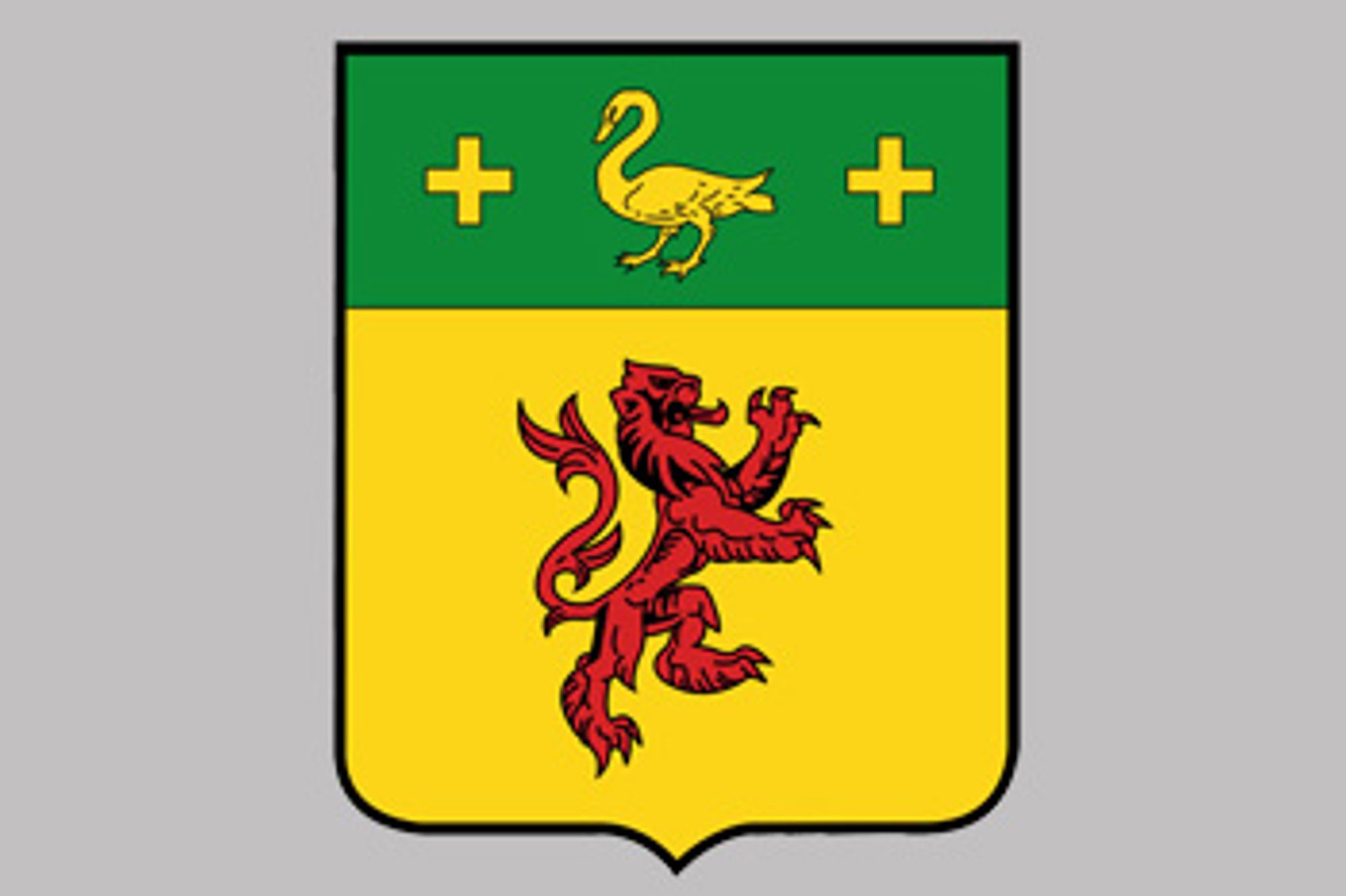 Blason de la commune d'Ouzouer-des-Champs adopté le 30 mars 2006.