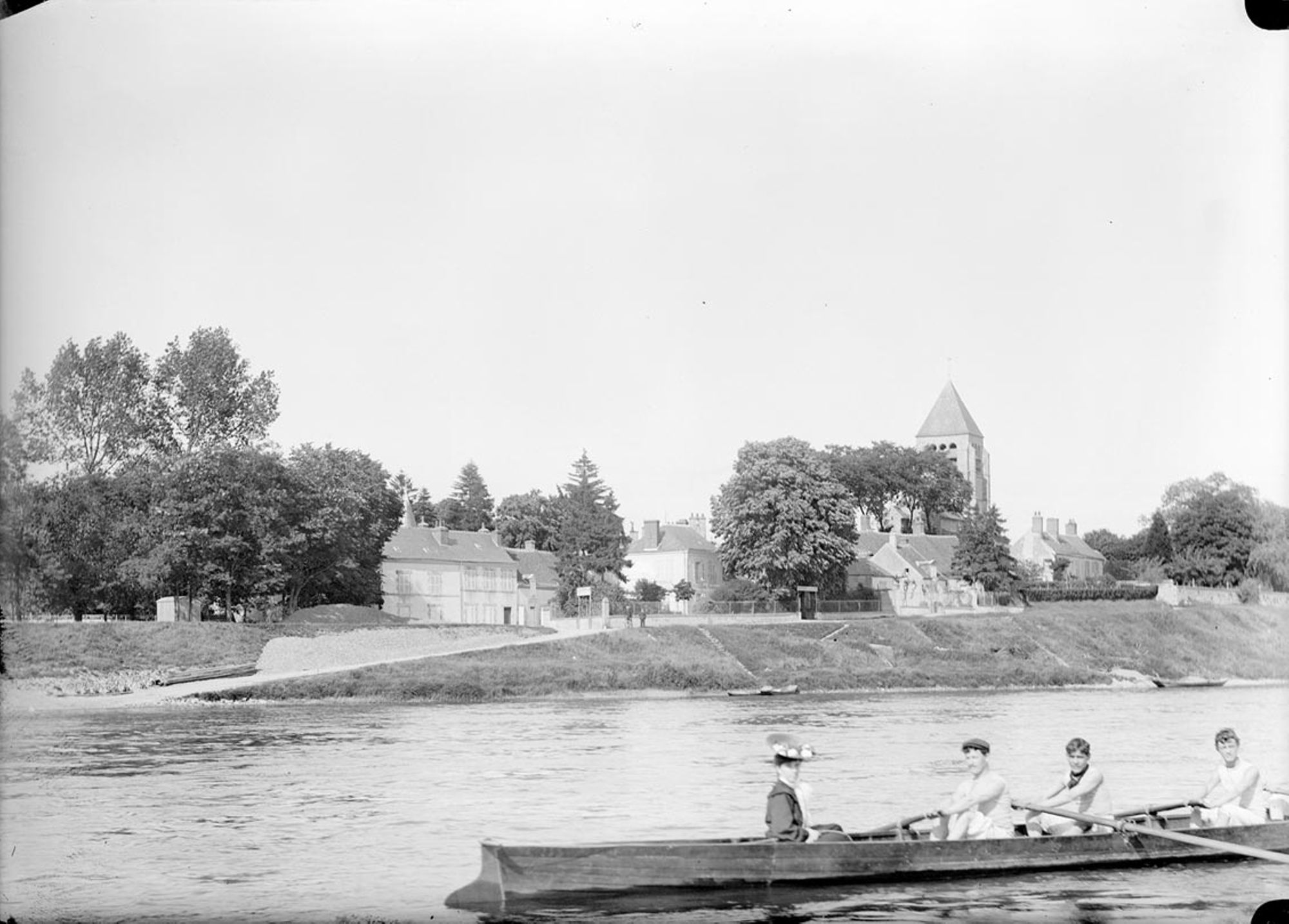 Vue d'ensemble, Saint-Jean-de-Braye, vers 1900-1920