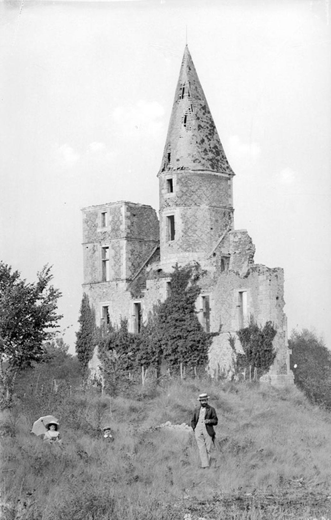 Château de l'Isle, Saint-Denis-en-Val, vers 1900-1920