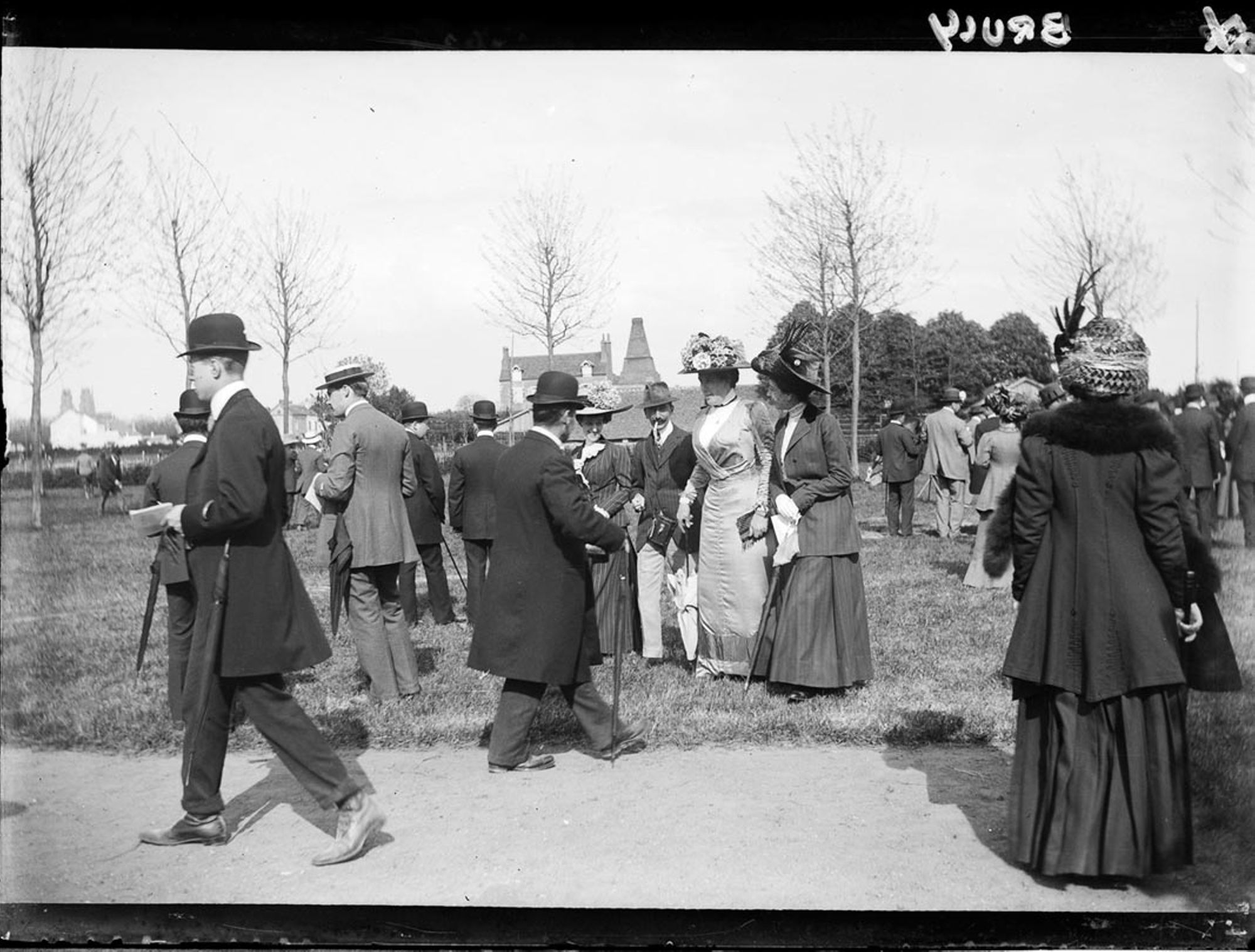 Hippodrome de l'Ile Arrault, Orléans, vers 1907