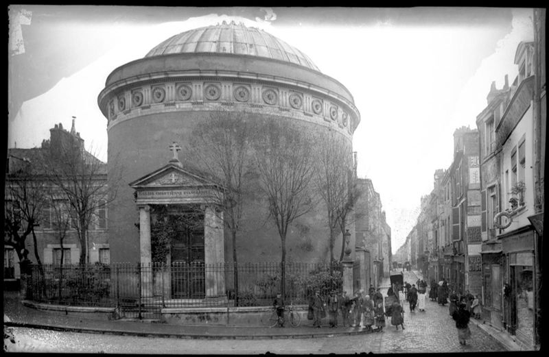 Temple de l'église réformée, Orléans, vers 1920