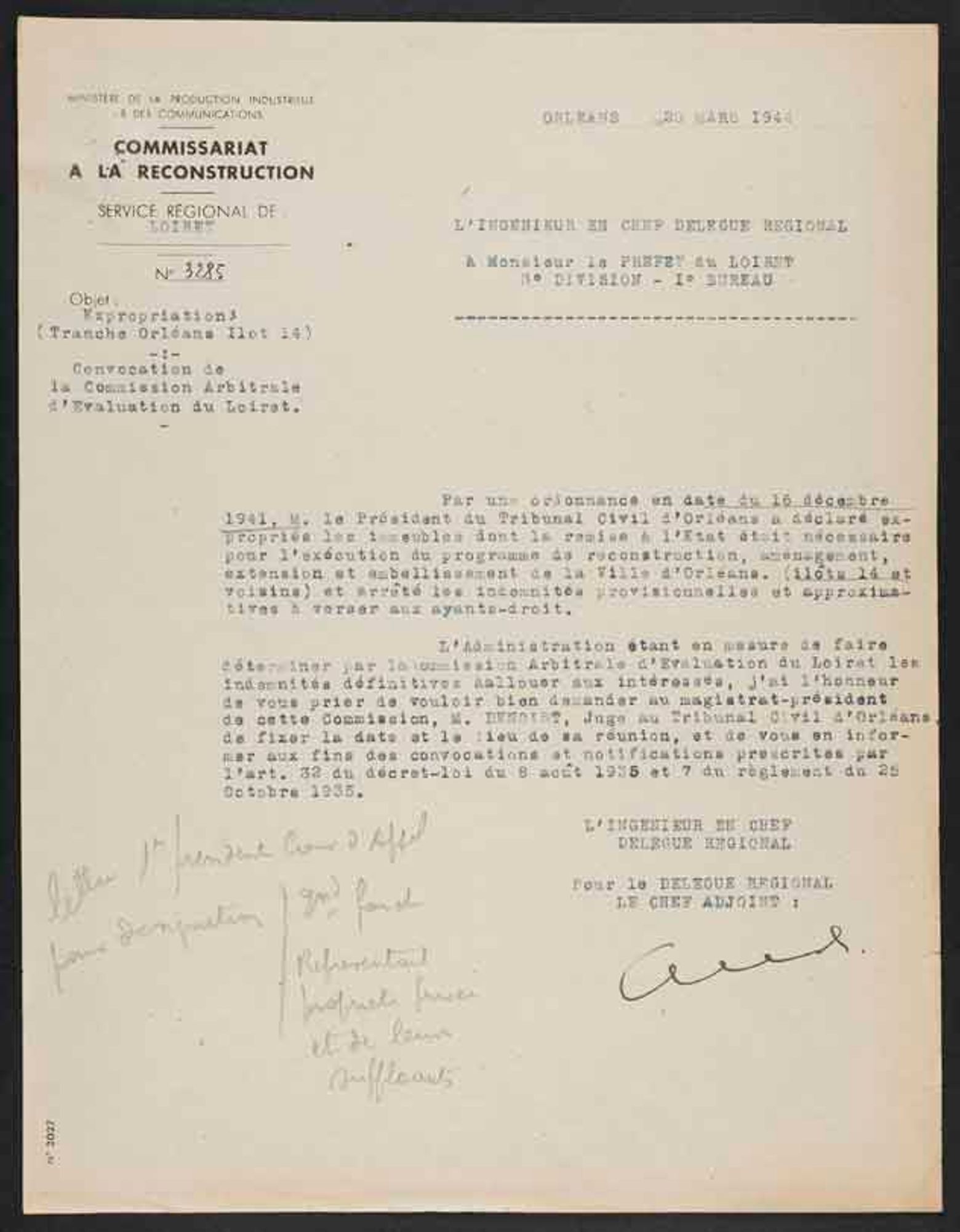 Orléans, indemnisation des expropriés