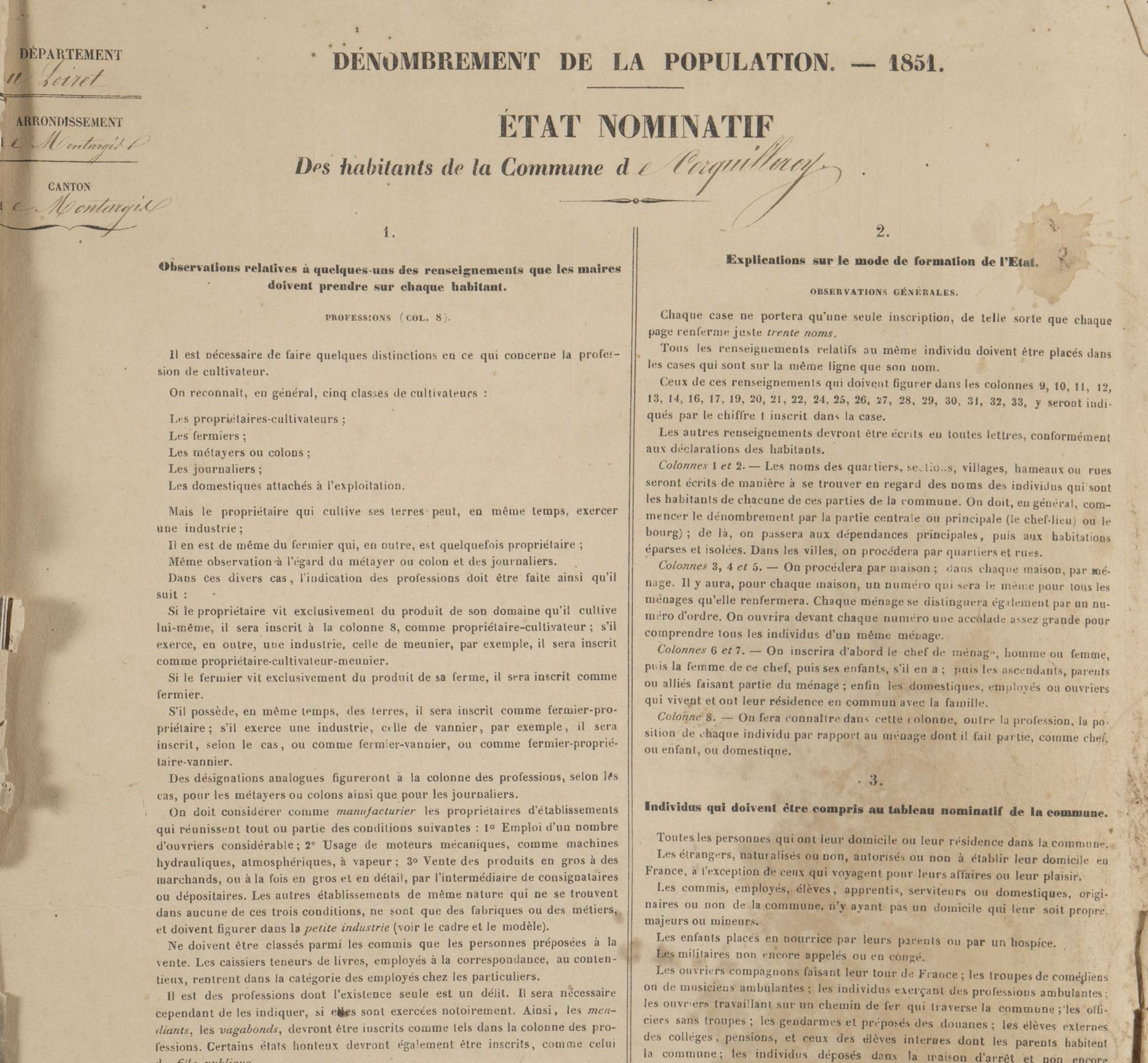 Les recensements de population en ligne s’enrichissent ! 