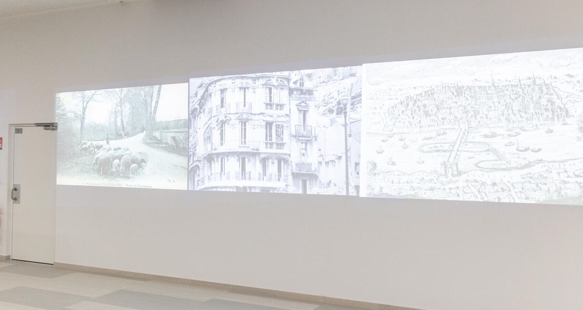 Inauguration de la "Galerie du Temps"