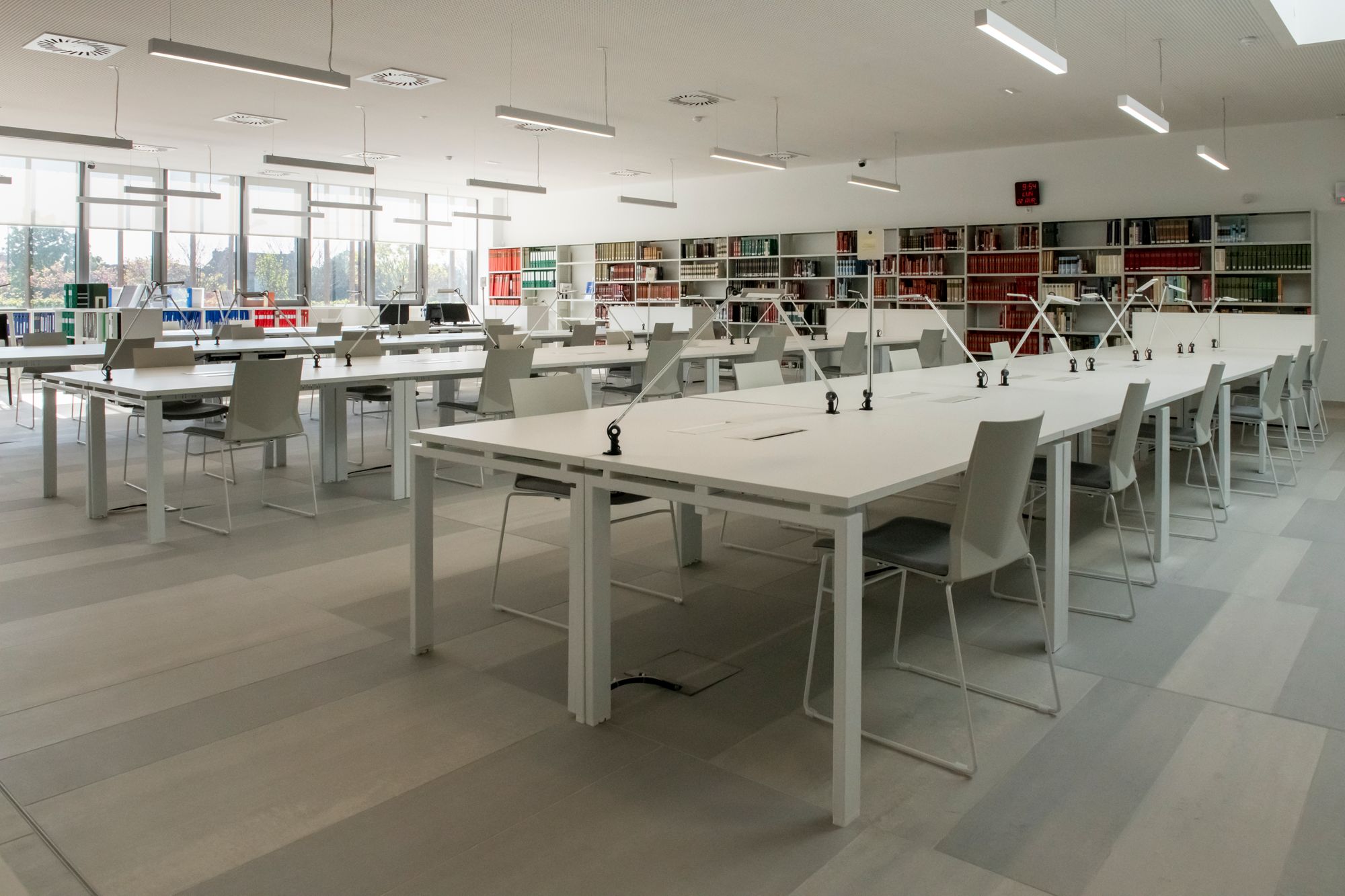 Réouverture de la salle de lecture