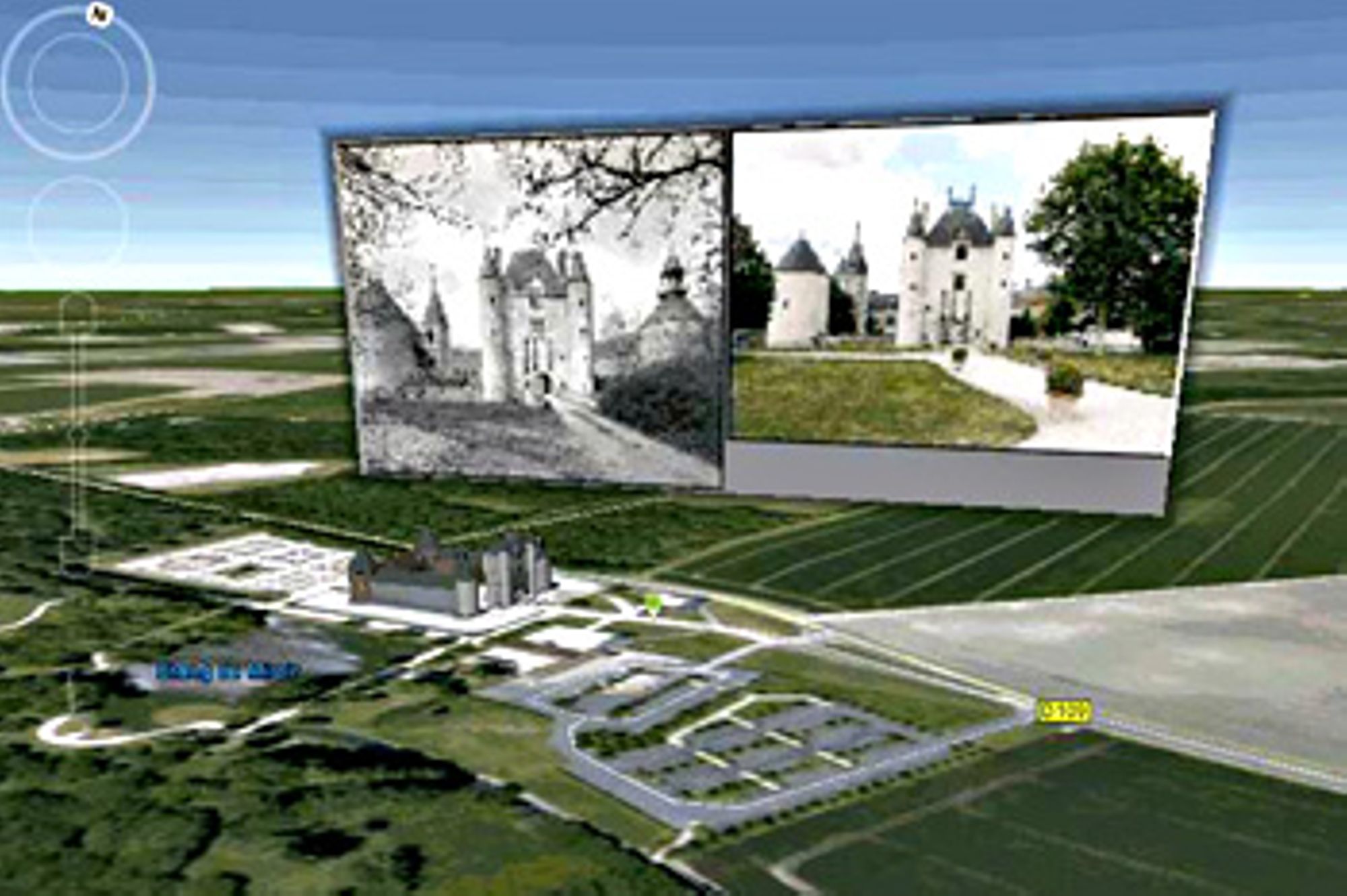 D'hier à aujourd'hui, quelques images du Loiret géolocalisées sur la carte du département