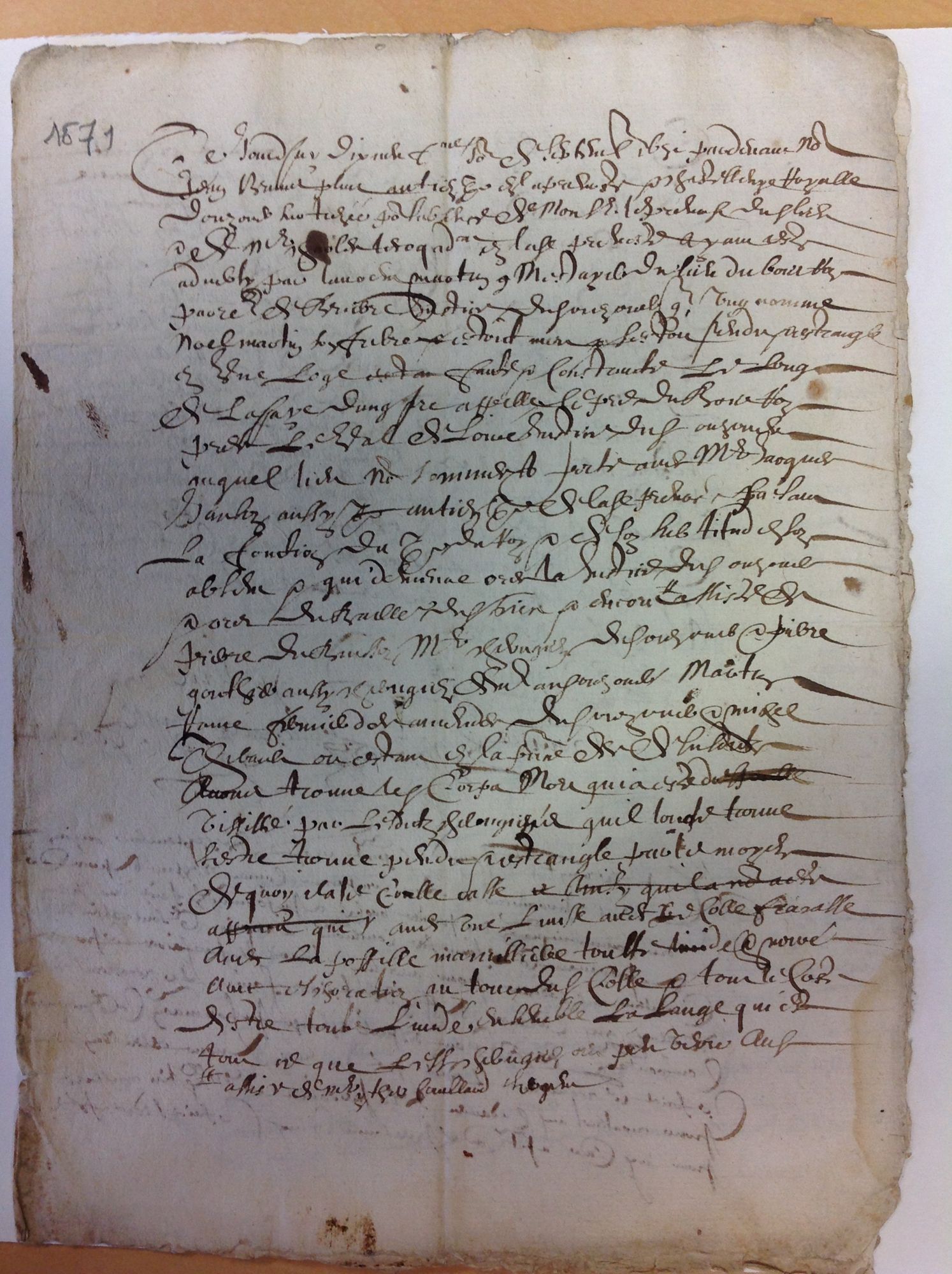 Atelier de Paléographie (initiation)