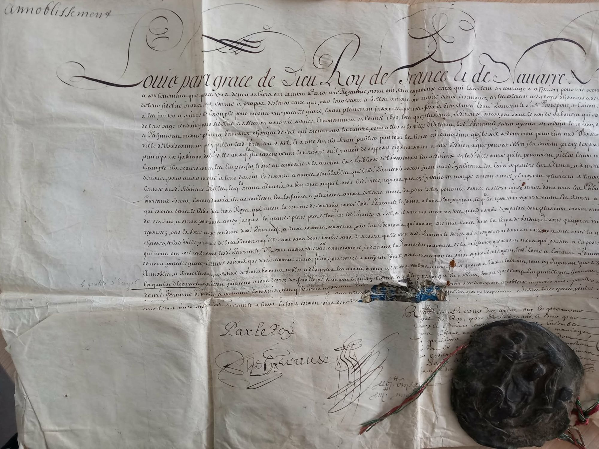 Les archives de la famille Rancourt de Mimérand