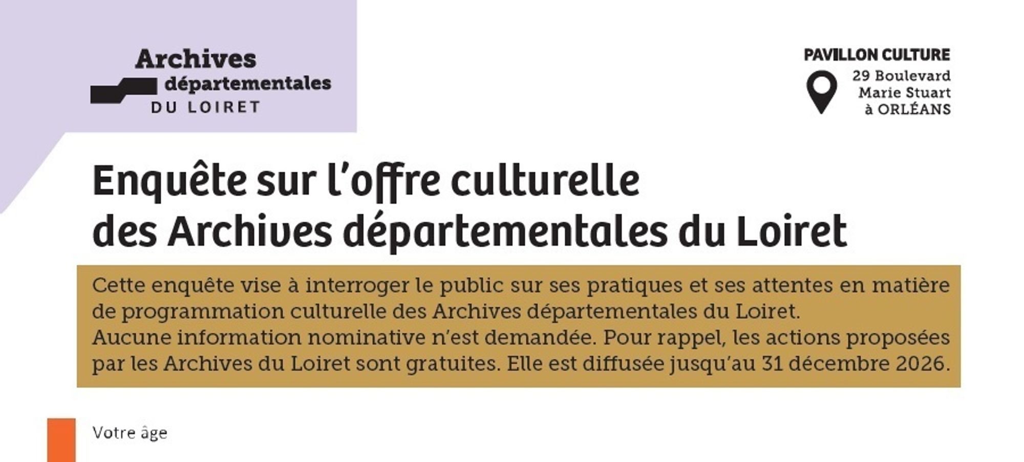 Donnez votre avis !