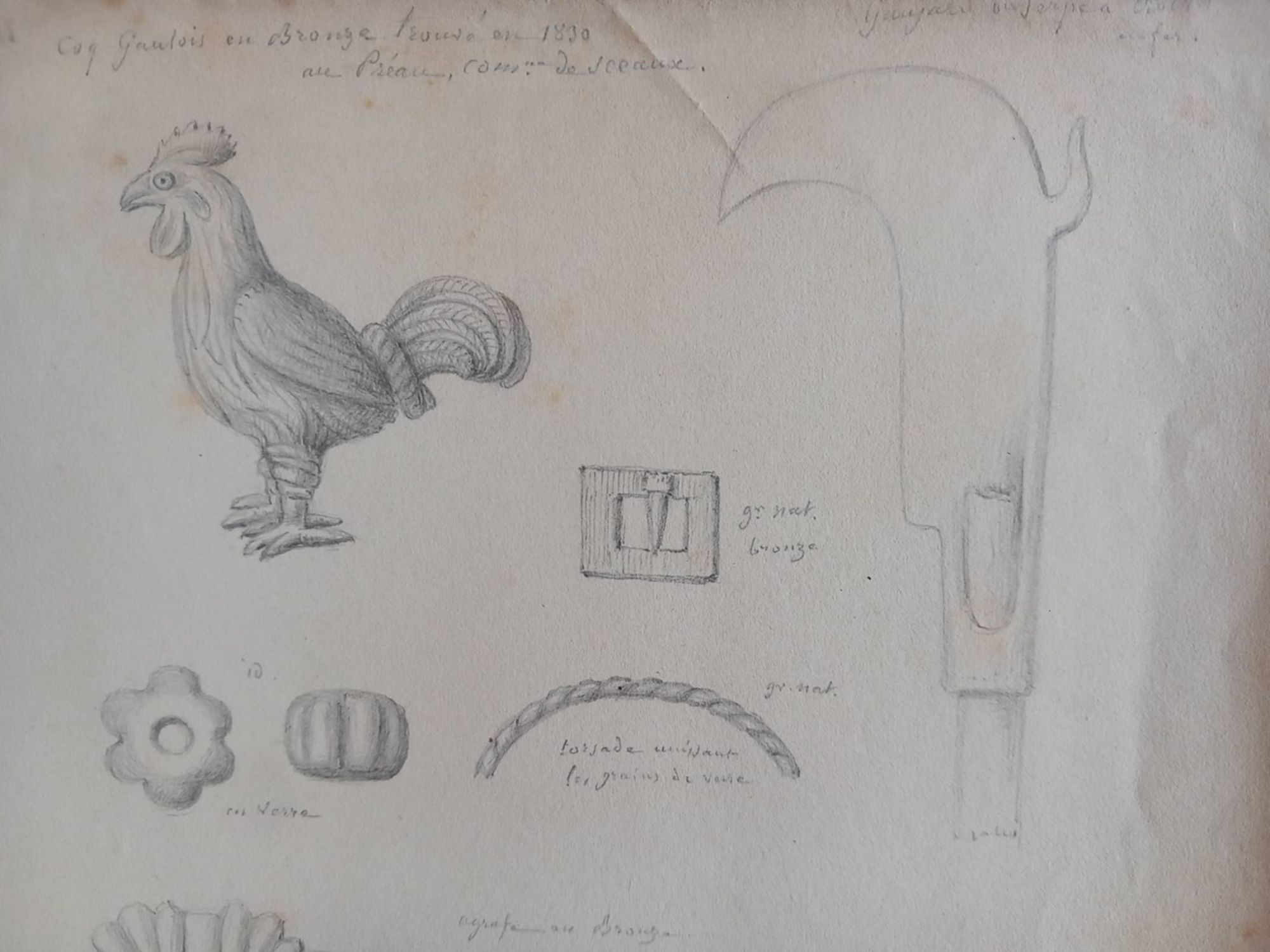 Les prémices de l’archéologie à Sceaux-du-Gâtinais