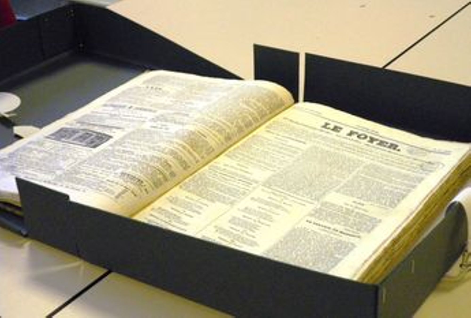 Du nouveau pour les collections de presse