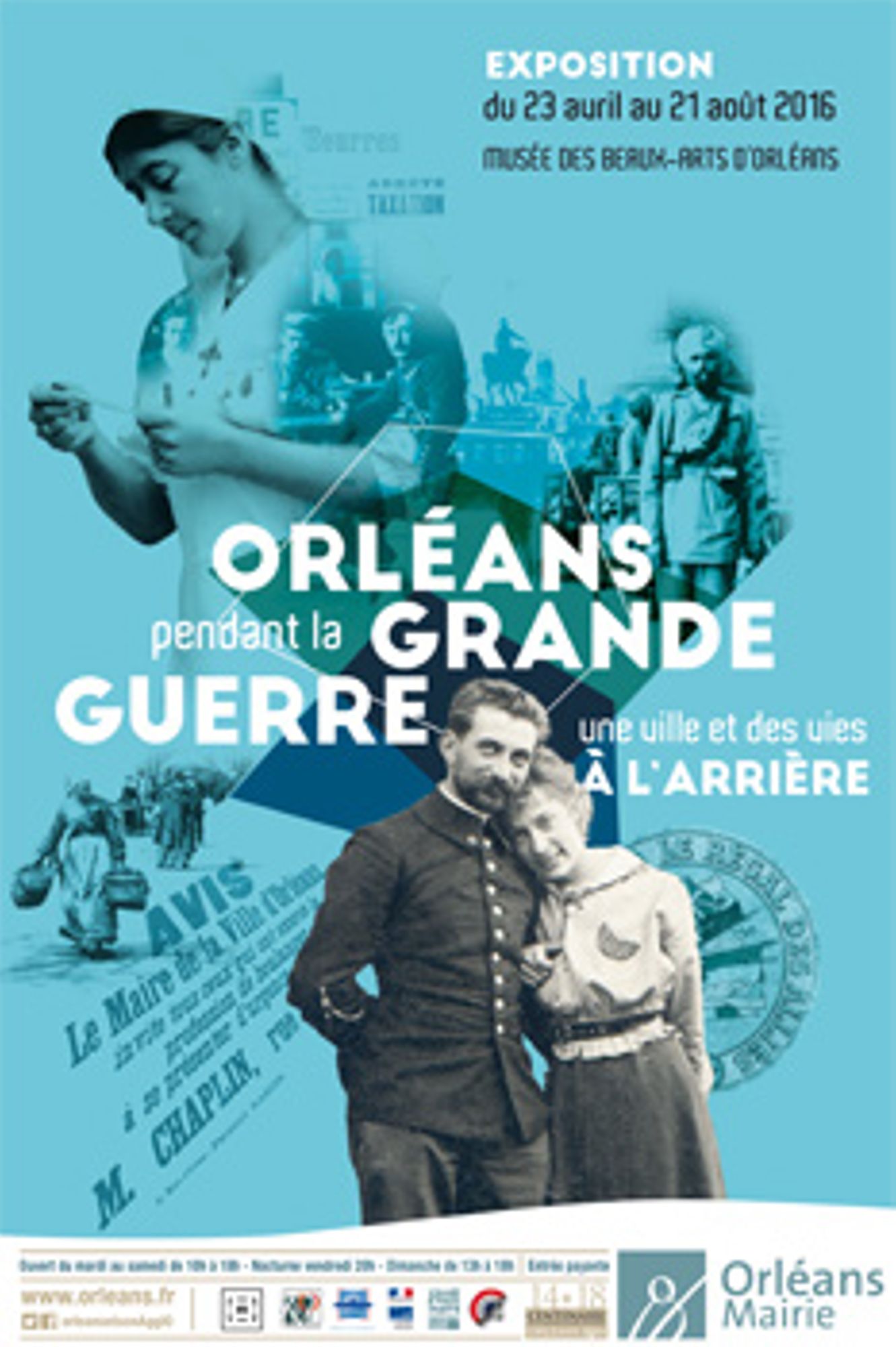 Exposition "Orléans pendant la Grande Guerre" : prêt de 60 documents à la Ville d'Orléans