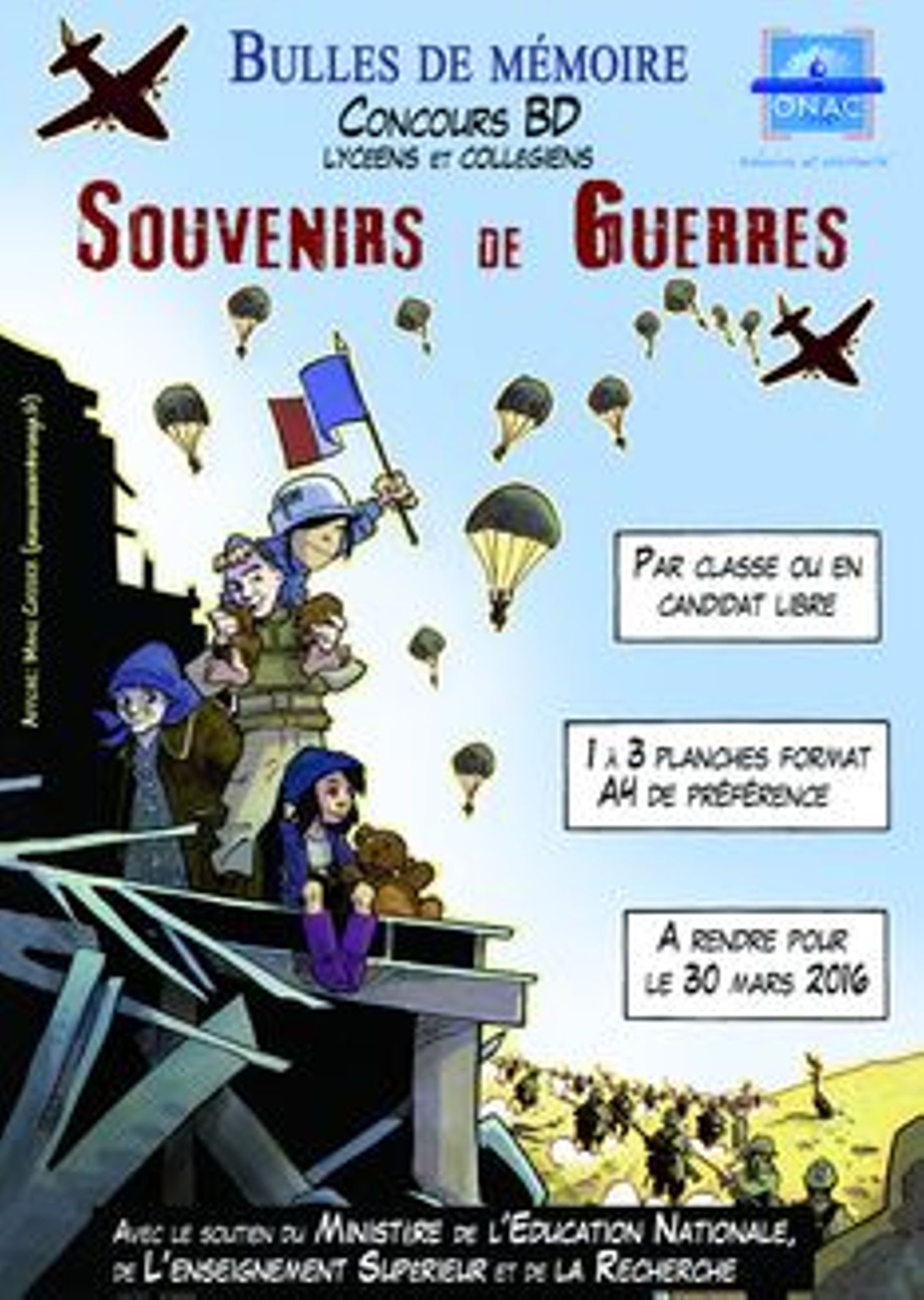 Concours scolaire "Bulles de mémoire"