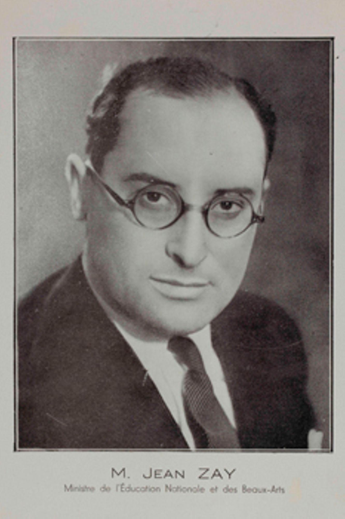 Etat des sources relatives à Jean Zay