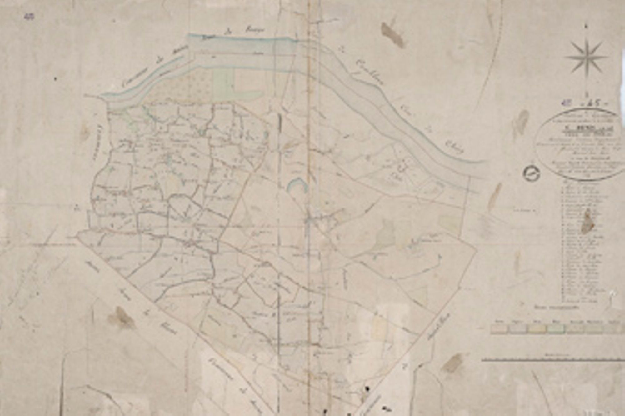 Départ et retour du cadastre napoléonien