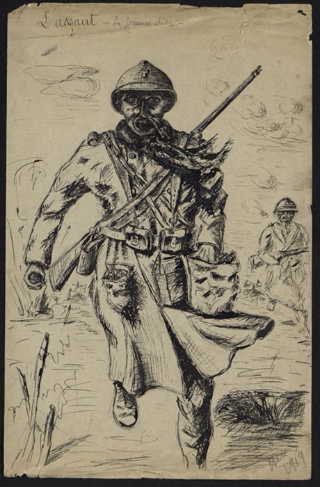 "L’assaut – Le Grenadier" (1919).