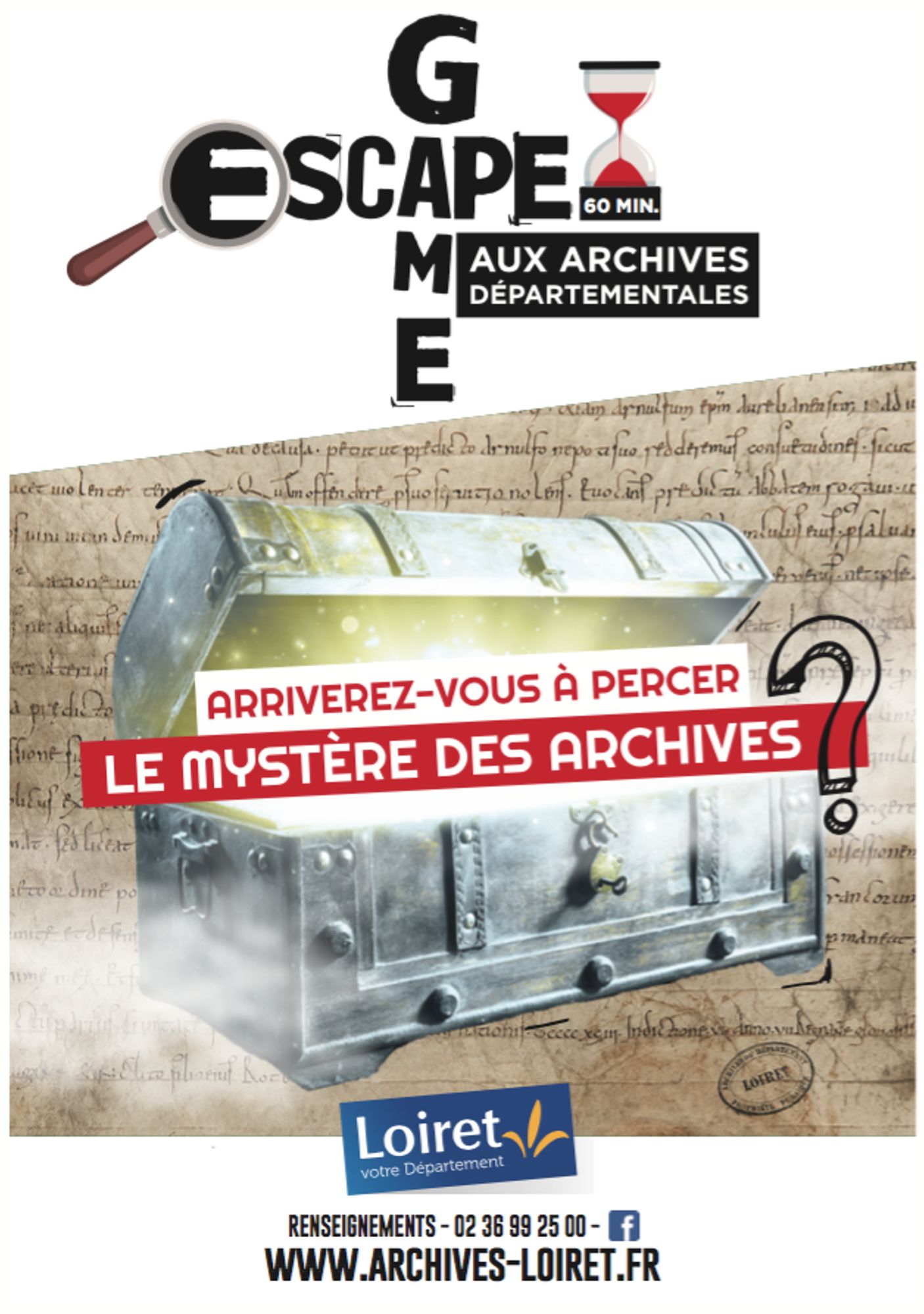 NOUVEAU Escape Game : arriverez-vous à percer le mystère des archives ?
