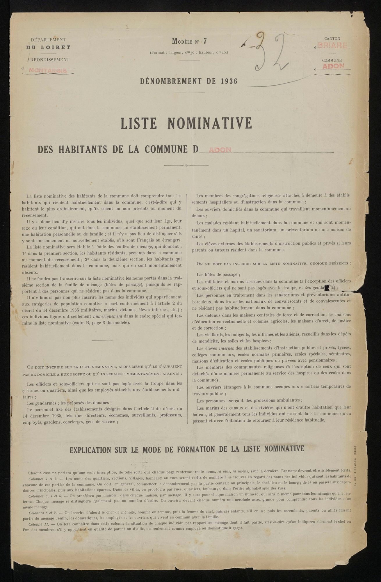 Les recensements de population sont en ligne !