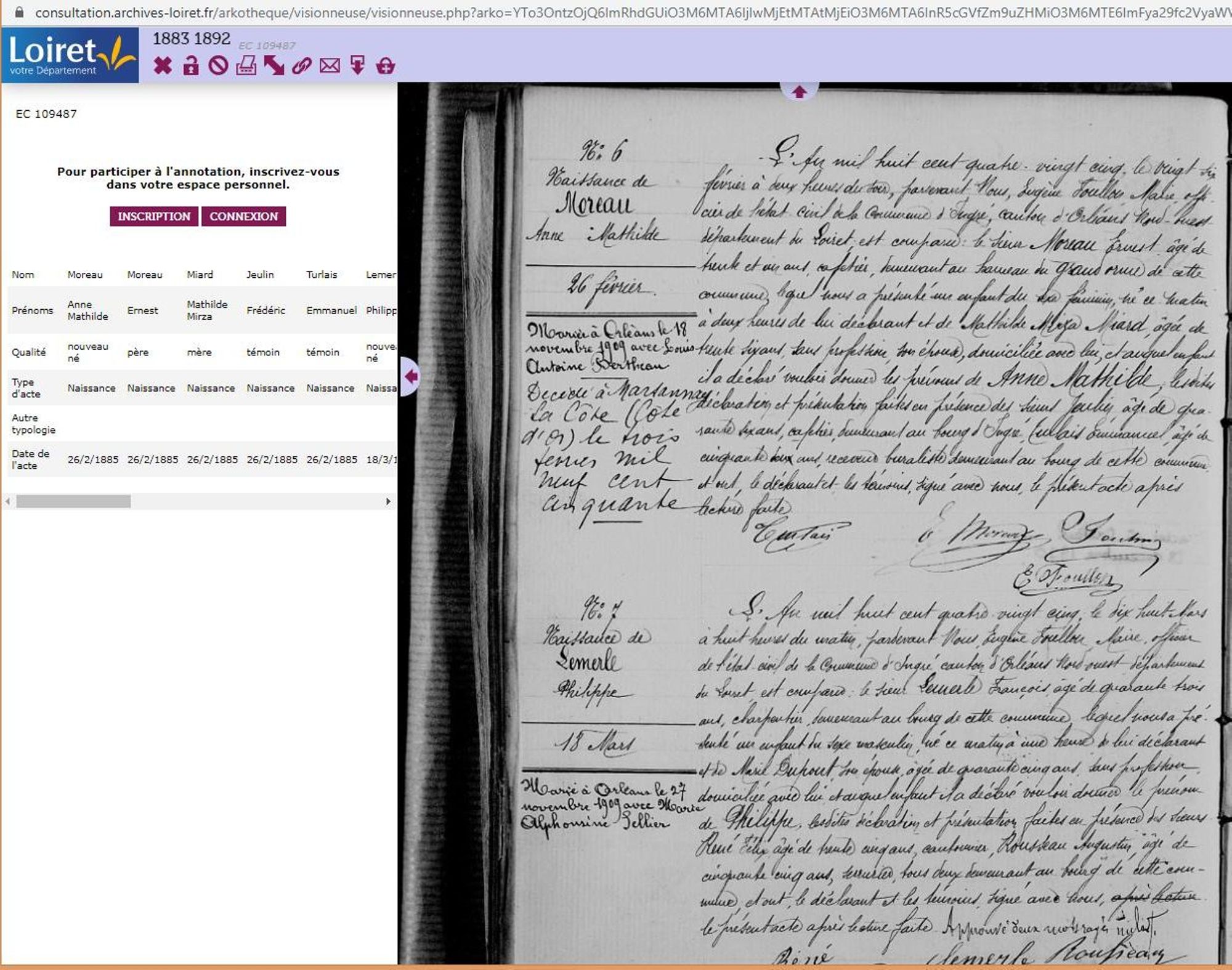 Le site internet évolue