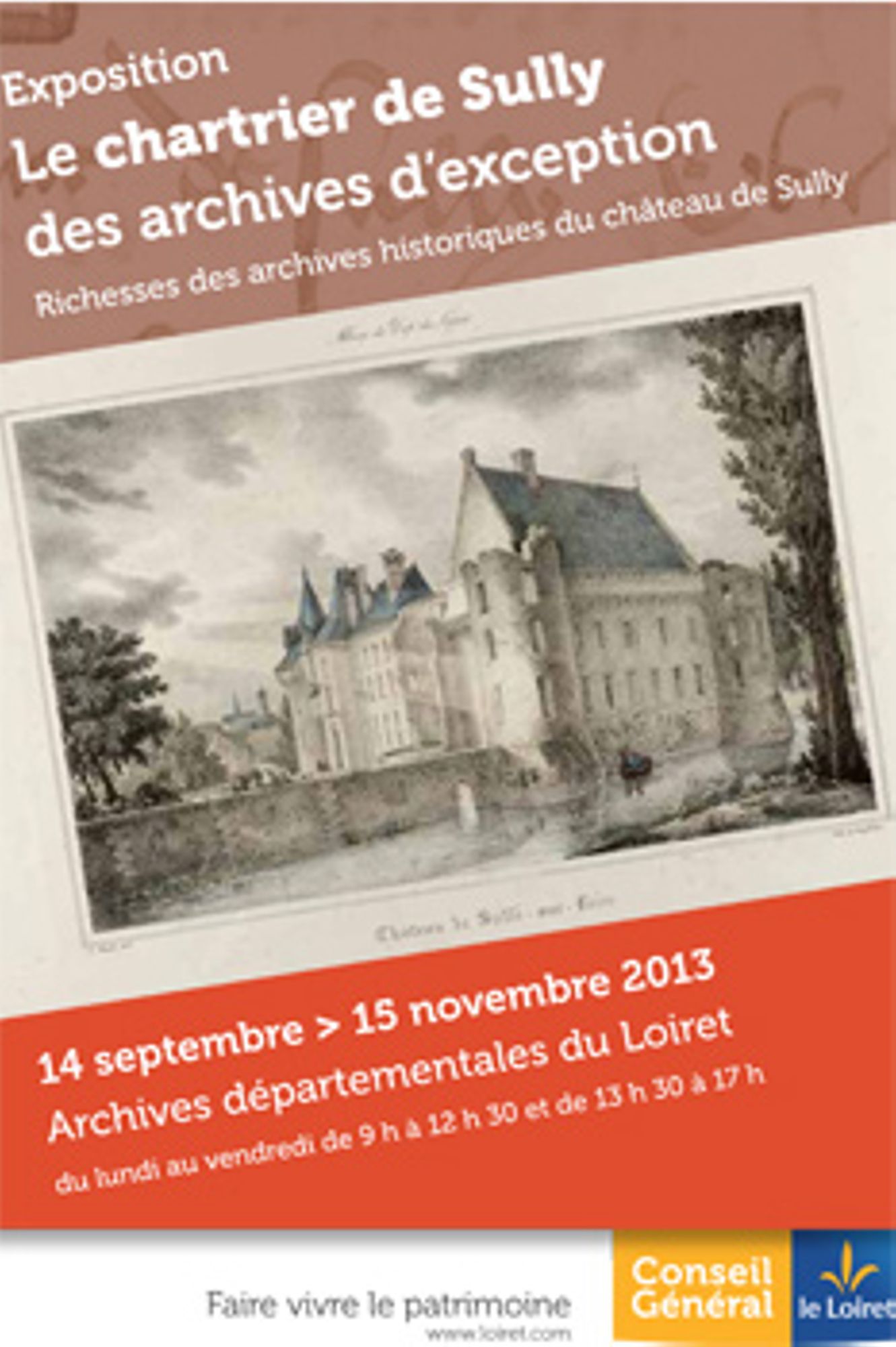 Le chartrier de Sully, des archives d'exception